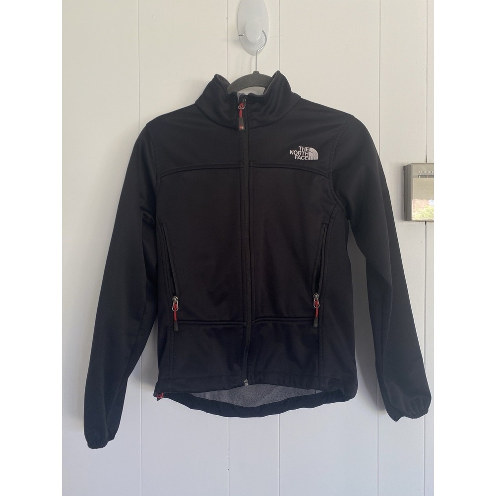 The North Face Summit Series Jacket Women's Small‎ Black Full Zip Wind Stopper